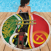 Ni-Vanuatu Indipendens Dei Celebretem Beach Blanket Yumi Yumi Yumi LT7 - Polynesian Pride