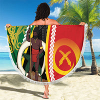 Ni-Vanuatu Indipendens Dei Celebretem Beach Blanket Yumi Yumi Yumi LT7 - Polynesian Pride