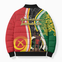 Ni-Vanuatu Indipendens Dei Celebretem Bomber Puffer Jacket Yumi Yumi Yumi LT7 - Polynesian Pride