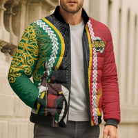 Ni-Vanuatu Indipendens Dei Celebretem Bomber Puffer Jacket Yumi Yumi Yumi LT7 - Polynesian Pride
