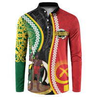 Ni-Vanuatu Indipendens Dei Celebretem Button Sweatshirt Yumi Yumi Yumi LT7 Multicolor - Polynesian Pride