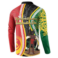 Ni-Vanuatu Indipendens Dei Celebretem Button Sweatshirt Yumi Yumi Yumi LT7 - Polynesian Pride