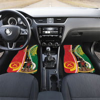 Ni-Vanuatu Indipendens Dei Celebretem Car Mats Yumi Yumi Yumi LT7 Set 2pcs - Front Multicolor - Polynesian Pride