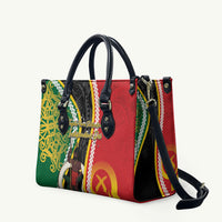 Ni-Vanuatu Indipendens Dei Celebretem Leather Bag Yumi Yumi Yumi LT7 Multicolor - Polynesian Pride