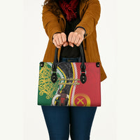 Ni-Vanuatu Indipendens Dei Celebretem Leather Bag Yumi Yumi Yumi LT7 - Polynesian Pride