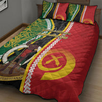 Ni-Vanuatu Indipendens Dei Celebretem Quilt Bed Set Yumi Yumi Yumi LT7 - Polynesian Pride