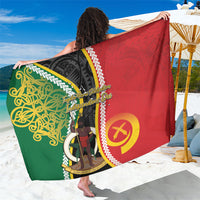 Ni-Vanuatu Indipendens Dei Celebretem Sarong Yumi Yumi Yumi LT7 One Size 44 x 66 inches Multicolor - Polynesian Pride