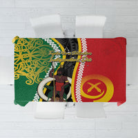 Ni-Vanuatu Indipendens Dei Celebretem Tablecloth Yumi Yumi Yumi LT7 Multicolor - Polynesian Pride