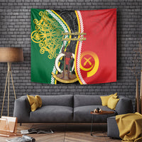 Ni-Vanuatu Indipendens Dei Celebretem Tapestry Yumi Yumi Yumi LT7 Multicolor - Polynesian Pride