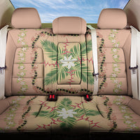 Hawaii Quilt Inspired Collection Aloha Flowers Back Car Seat Cover Maile - Kukui Nut Lei LT7 One Size Coral Pink - Polynesian Pride