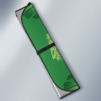Hawaii Quilt Inspired Collection Aloha Flowers Auto Sun Shade Plumeria - Ti Leaf Lei LT7 - Polynesian Pride