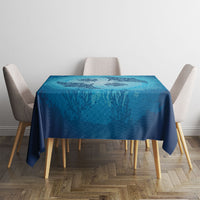 Hawaii Quilt Inspired Collection Aloha Sea Tablecloth Manta Ray and Turtles LT7 - Polynesian Pride