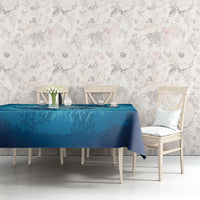 Hawaii Quilt Inspired Collection Aloha Sea Tablecloth Manta Ray and Turtles LT7 - Polynesian Pride