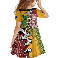 Mate Ma'a Tonga Vs Australia Rugby Personalized Family Matching Off Shoulder Maxi Dress and Hawaiian Shirt Special Mascots LT7 - Polynesian Pride