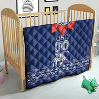 Queen Salote College 100 Years Anniversary Quilt Tonga QSC Royal Blue - Polynesian Pride