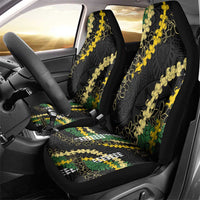 Hawaii Aloha Kakau Car Seat Cover Puakenikeni and Maile Lei Twist LT7 - Polynesian Pride