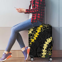 Hawaii Aloha Kakau Luggage Cover Puakenikeni and Maile Lei Twist LT7 - Polynesian Pride