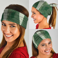 Polynesian Tribal Pattern Patchwork Picturesque Neck Gaiter Sage Green