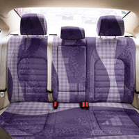 Polynesian Tribal Pattern Patchwork Picturesque Back Car Seat Cover Deep Violet