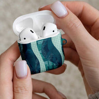 Polynesian Tribal Pattern Patchwork Picturesque AirPods Case Oceanic