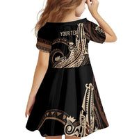 Personalized Solomon Islands Crocodile Family Matching Mermaid Dress and Hawaiian Shirt Hapi Isles - Independence Anniversary LT7 - Polynesian Pride