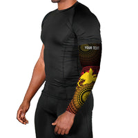 Papua New Guinea Independence Personalized Arm Sleeves Tapa Circle