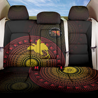 Papua New Guinea Independence Back Car Seat Cover Tapa Circle