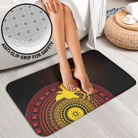 Papua New Guinea Independence Bathroom Set Tapa Circle