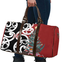 New Zealand Silver Fern Christmas Tree Travel Bag Meri Kirihimete LT7 - Polynesian Pride