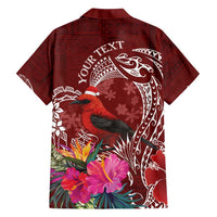 Personalized Samoa Meri Krisimasi Family Matching Long Sleeve Bodycon Dress and Hawaiian Shirt Segasegamau'u Mix Siapo LT7 - Polynesian Pride