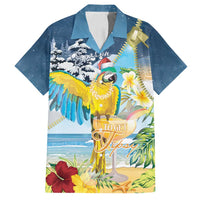 Funny Tropical Christmas Family Matching Puletasi and Hawaiian Shirt Tis The Season To Get Tipsy LT7 Dad's Shirt - Short Sleeve Colorful - Polynesian Pride