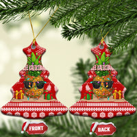 Hawaii Pineapple Christmas Ceramic Ornament Mele Kalikimaka LT7 Christmas Tree Red - Polynesian Pride