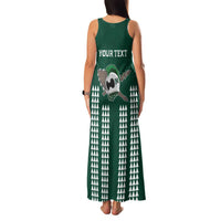 Hawaii Rainbow Warriors Personalized Family Matching Tank Maxi Dress and Hawaiian Shirt Kakau Ikaika Laau Pama LT7 - Polynesian Pride