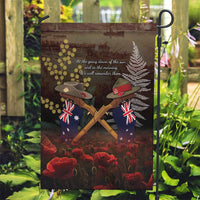 Australia - New Zealand ANZAC Garden Flag Gallipoli ANZAC Cove Landing LT7 Garden Flag Black - Polynesian Pride