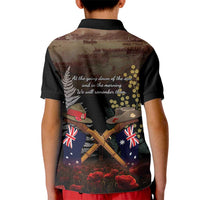 Australia - New Zealand ANZAC Kid Polo Shirt Gallipoli ANZAC Cove Landing LT7 - Polynesian Pride