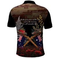 Australia - New Zealand ANZAC Polo Shirt Gallipoli ANZAC Cove Landing LT7 - Polynesian Pride