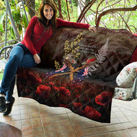 Australia - New Zealand ANZAC Quilt Gallipoli ANZAC Cove Landing LT7 - Polynesian Pride