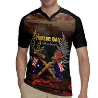 Australia - New Zealand ANZAC Rugby Jersey Gallipoli ANZAC Cove Landing LT7 - Polynesian Pride