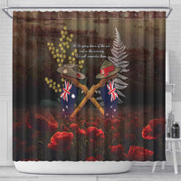 Australia - New Zealand ANZAC Shower Curtain Gallipoli ANZAC Cove Landing LT7 - Polynesian Pride