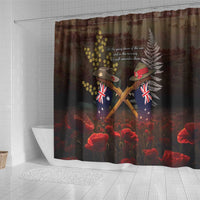 Australia - New Zealand ANZAC Shower Curtain Gallipoli ANZAC Cove Landing LT7 - Polynesian Pride