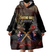 Australia - New Zealand ANZAC Wearable Blanket Hoodie Gallipoli ANZAC Cove Landing LT7 - Polynesian Pride