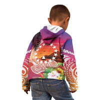 Kia Orana Cook Islands Kid Hoodie Sunset Dream