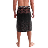 Maori Taniko Patterns Lavalava Brown Niho Taniwha Mix Paatiki Motifs