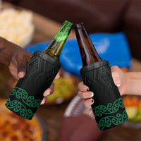 Maori Taniko Patterns 4 in 1 Can Cooler Tumbler Pounamu Niho Taniwha Mix Paatiki Motifs LT7 - Polynesian Pride