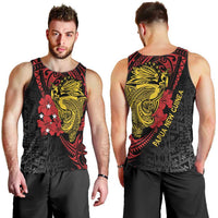 Papua New Guinea 49th Independence Day Men Tank Top Motuan Revareva Bird-of-Paradise LT7 - Polynesian Pride