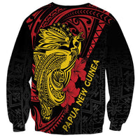 Papua New Guinea 49th Independence Day Sweatshirt Motuan Revareva Bird-of-Paradise LT7 - Polynesian Pride