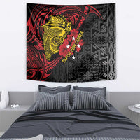 Papua New Guinea 49th Independence Day Tapestry Motuan Revareva Bird-of-Paradise LT7 - Polynesian Pride