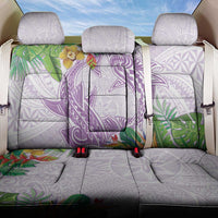 Polynesia Back Car Seat Cover Sharks Duo Tropical Lavender