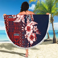 Samoa AIGA Mamanu Siapo Malu Motifs Beach Blanket Flag Color