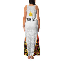 Personalized Papua New Guinea Family Matching Tank Maxi Dress and Hawaiian Shirt Hapi De bilong Indipendens PNG LT7 - Polynesian Pride